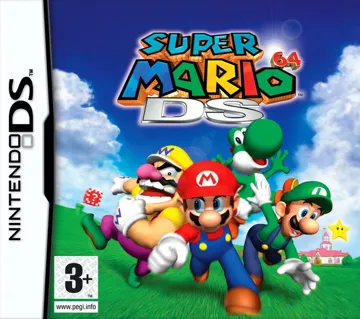 Super Mario 64 DS (Korea) box cover front